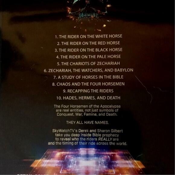 Unraveling Revelation Four Horsemen Apocalypse DVD Derek Sharon Gilbert SkyWatch - Picture 3 of 4